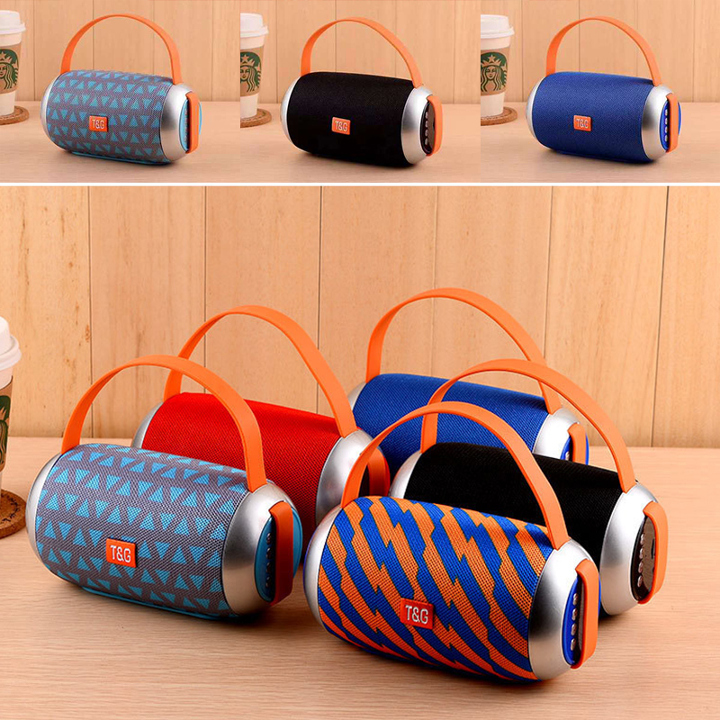 

TG112 Outdoor Portable Hand-held Bluetooth Waterproof speaker Double Horn outdoor travel wireless subwoofer Support TF FM Card TG531 TG116 TG117