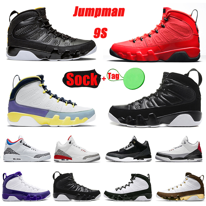 

Jumpman 9 9s mens basketball shoes sneakers Citrus white Citrus Dream It Change the world Photo Blue UNC Chile Red Gym space jam Racer men outdoor trainers sports shoe, Pay for box