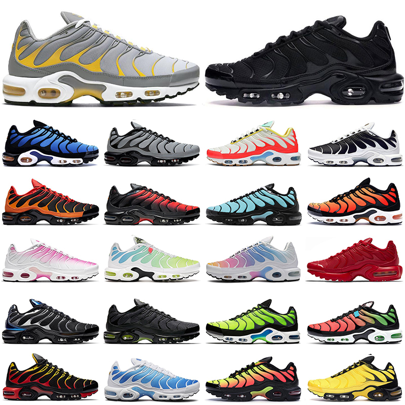 

TN Plus men women Running Shoes Aqua Silver Particle Grey Triple black Bat Lava Sail Digital Pink Voltage Purple Worldwide mens trainers sneakers, #1