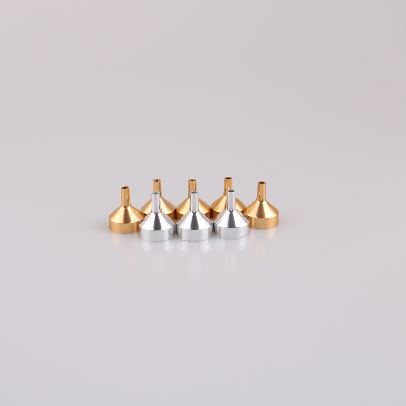 

Metal Funnels For Filling Small Bottles Transferring Liquid Refill Perfume Essential Oil Liquid Dispensing Tool Kitchen Funnels, As picture