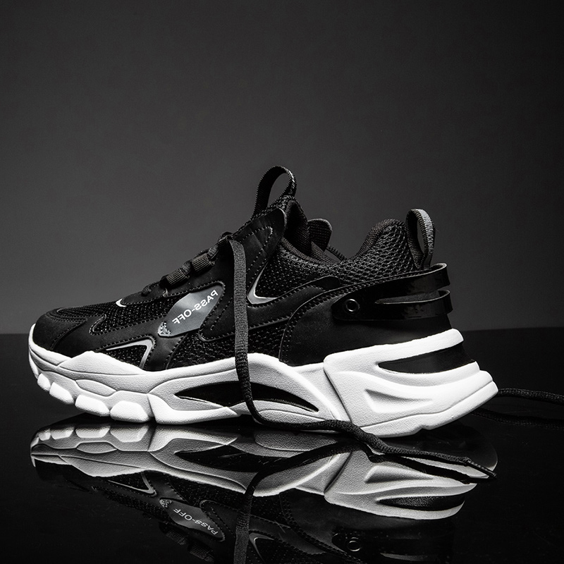 

Fashion Womens Men Running Shoes Casual Student Outdoor Sports Sneakers Black Beige Grey Size 39-44 Code 65-727