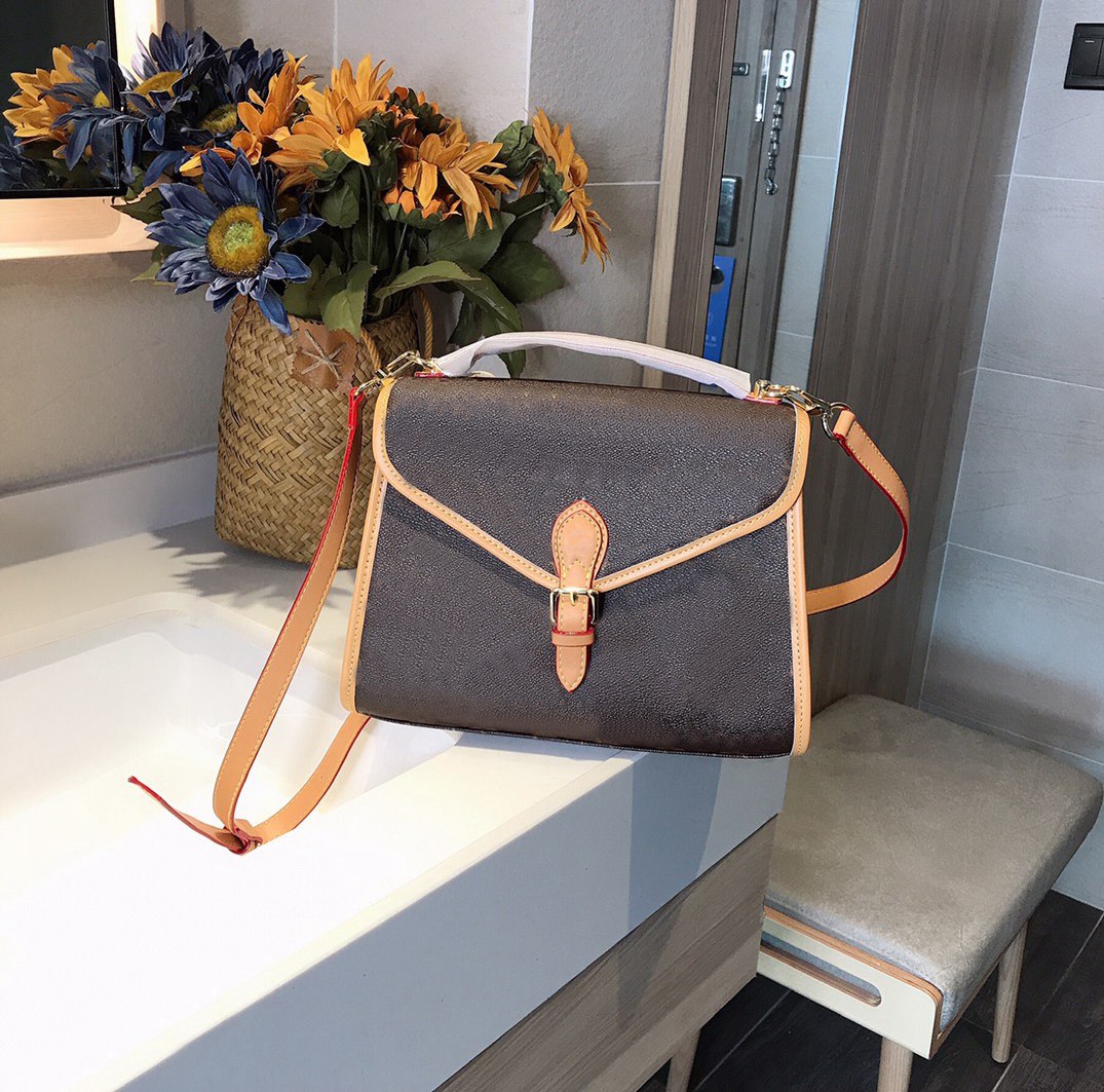 

womens brand shoulder bag luxury clutch handbags purses leather handbag wallet tote women backpack bags -12633, Red;black