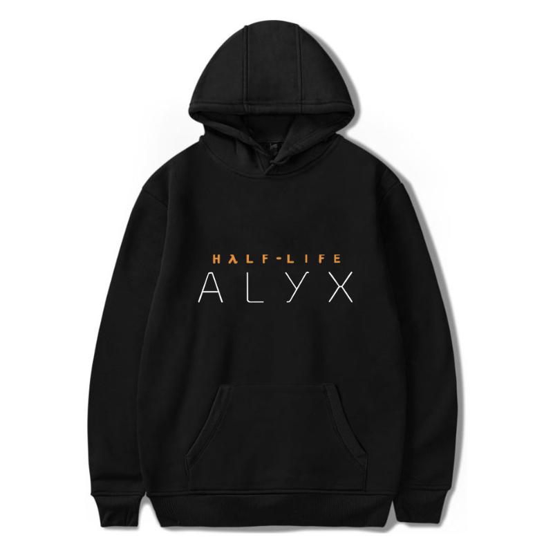 

Men's Hoodies & Sweatshirts Half-Life Alyx Hoodie Autumn Winter Sweatshirt Hip Hop Street Men/Women Style Clothes Kids Plus Size Tops, Black