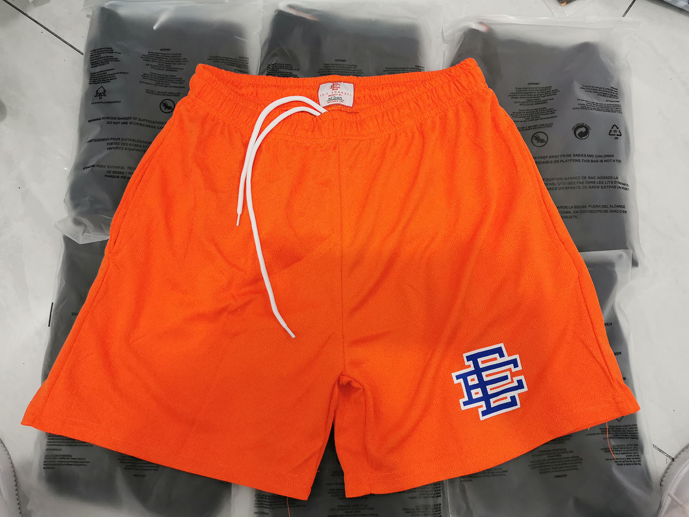 

Eric Emanuel EE Basic Short Men's sports five-point beach pants mesh breathable solid color shorts loose quick-drying, Supplement (not shipped separately)