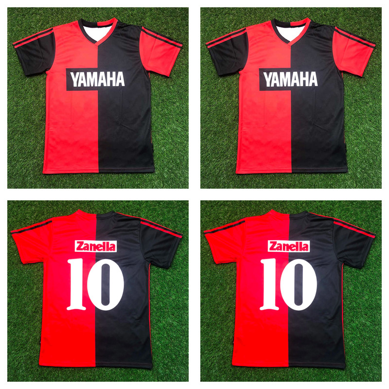 

#10 MARADONA 1993 NEWELLS OLD BOYS RETRO SOCCER JERSEY vintage football shirt MENS commemorate Camiseta de futbol classic Maillot de foot