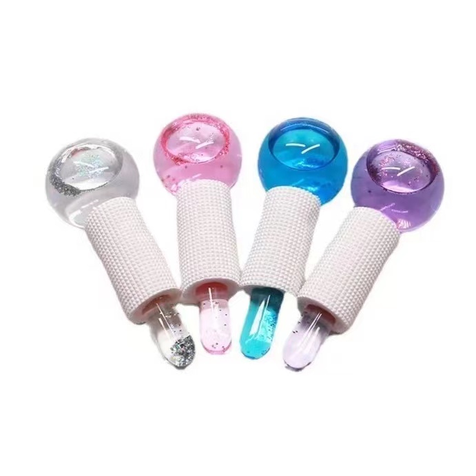 

Face Ice Globes Cool Roller Massage Tool Large Beauty Crystal Water Wave Ball to Reduce Puffiness Lift Facial Eye Skin Care