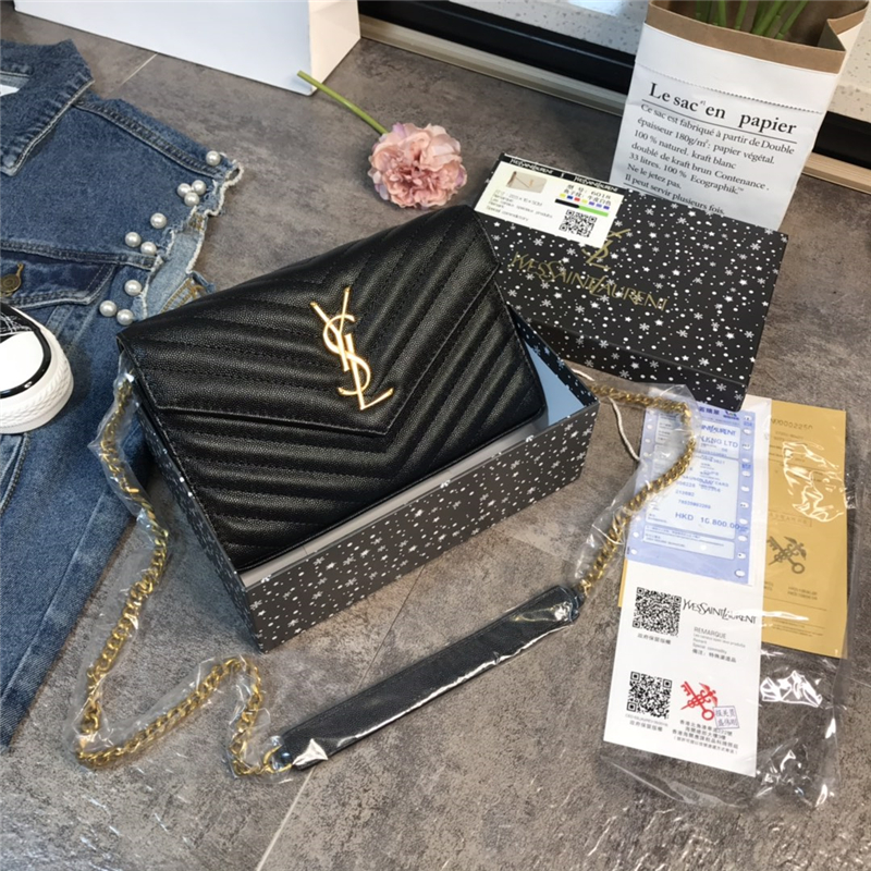 

Designer Yves Saint laurent YSL bag Classic rhombus chain leather Luxury shoulder bags designers clutch women handbag