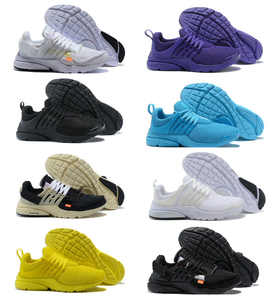 

Top Quality Presto V2 Ultra BR TP QS 2.0 Black White X Running Shoes Sports Women Airs Men Prestos University Red Yellow Outdoor Sneakers Designer Trainers, Box