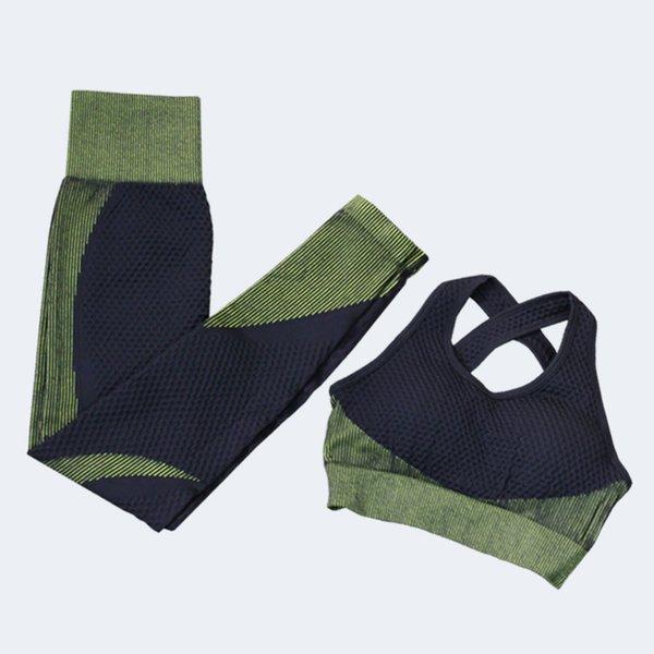 

shaping Leggings Fitness Suits Yoga Women Outfits 3pcs Sets Long Sleeve Shirt+sport Bra+seamless Workout Running Clothing Gym Wear,lf051 08, As shown in illustration