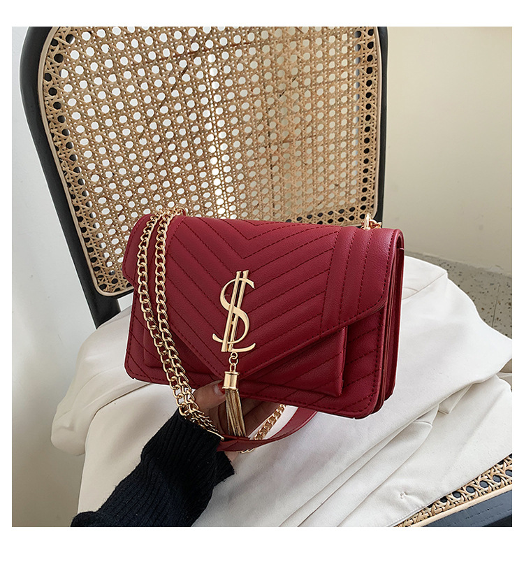 

2021 brand Luxury Handbags Women Bags Designer leather Shoulder handbag Messenger female bag Crossbody Bags For Women sac a main, Red
