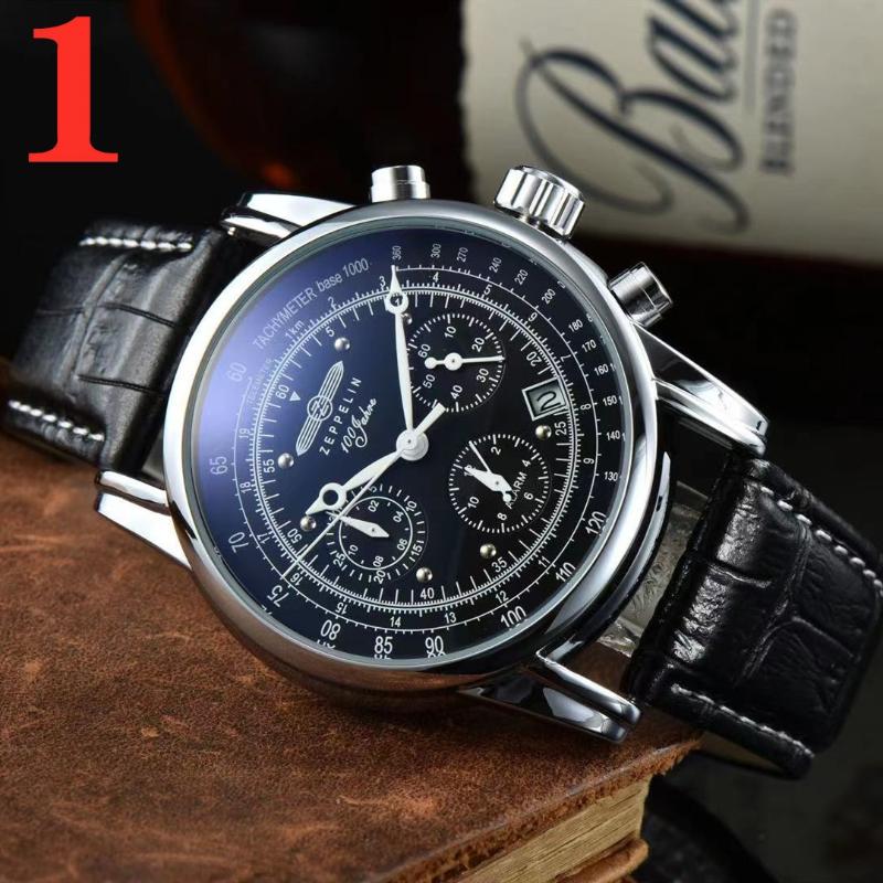 

Wristwatches 2022 Zeppelin Lluxury Fashion Multifunctional Non Mechanical Quartz Men's And Women's Watches, 13