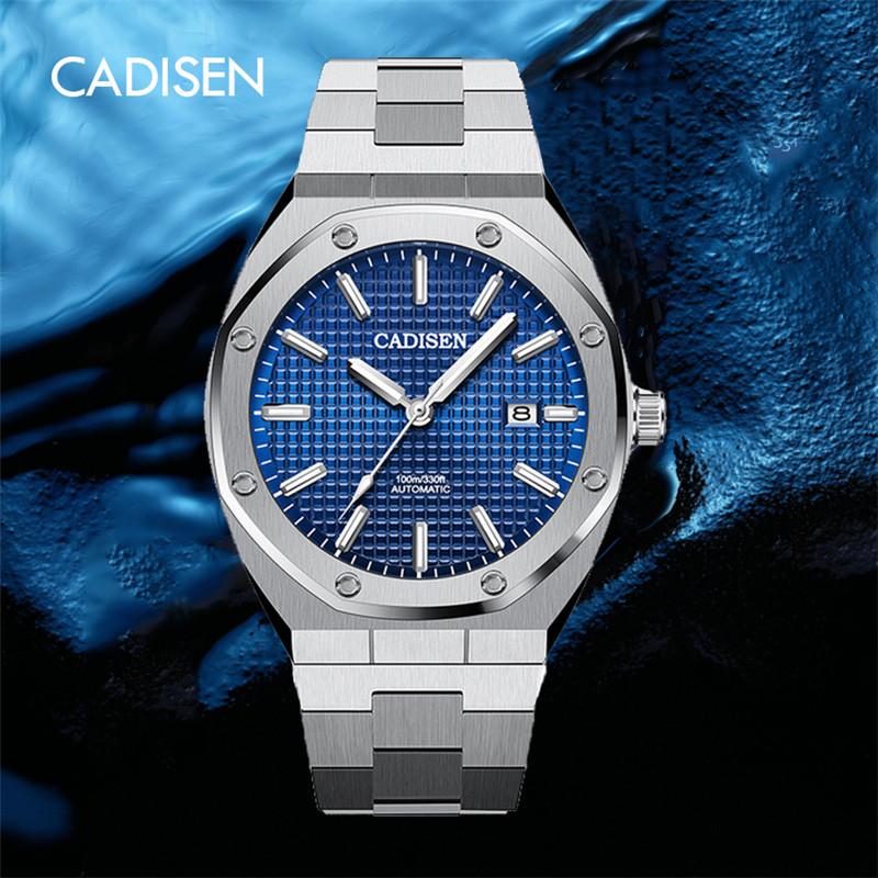 

Design Top Mens Watches Mechanical Automatic Blue Watch Men 100M Waterproof Fashion Luminous Wristwatch Wristwatches