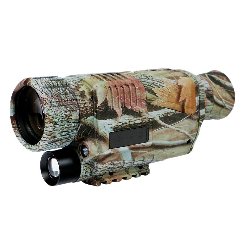 

Telescope & Binoculars 5 X 40 Infrared Night- Vision Monocular Digital Scope Hunting Long Range With Built-In Camera (Us Plug)