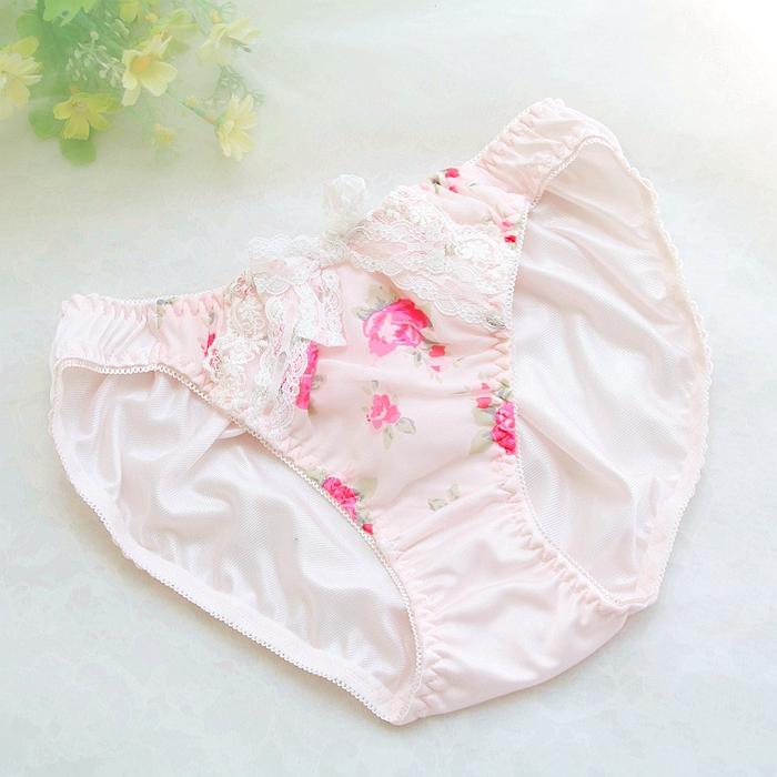 

Women's Panties Broken Flower Girl Sweet Comfortable Sexy Low Waist Briefs Thong Majtki Damskie Culotte Femme Bragas Mujer Seamless, See chart