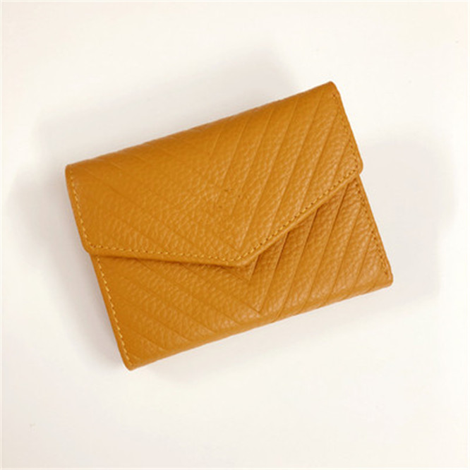 

High quality HBP women bag Short Wallet Leather Wallets Style Purse card Holders 17