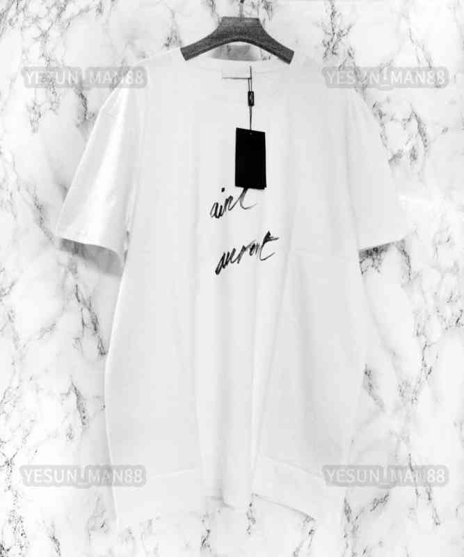 

Designer Luxury Summer Ysls Classic Large Signature Letter Printed SLP T Shirt Fashion Mens And Womens Couples Crew Neck Tee, 22