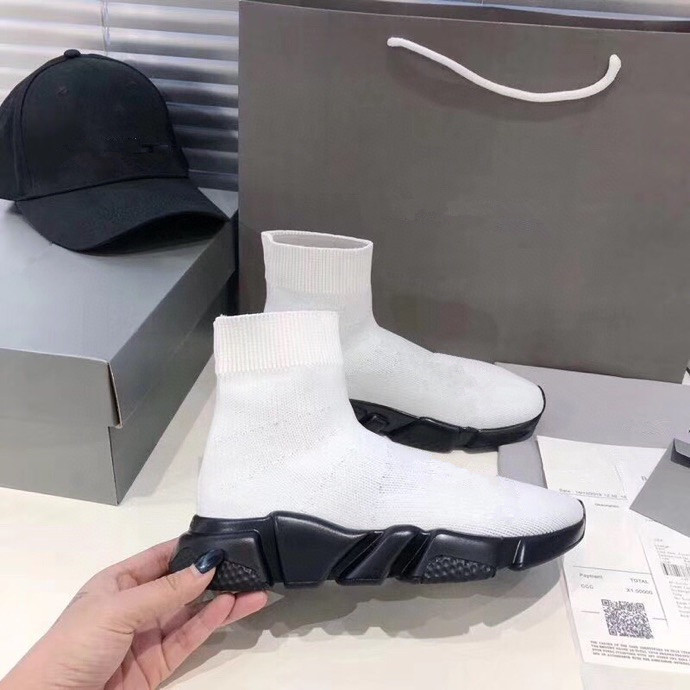 

sock Casual shoes Top Quality Pairs Men Designers Women trainer cushion Speed Sneakers Triple S Outdoor Platform Socks Sneaker, 03