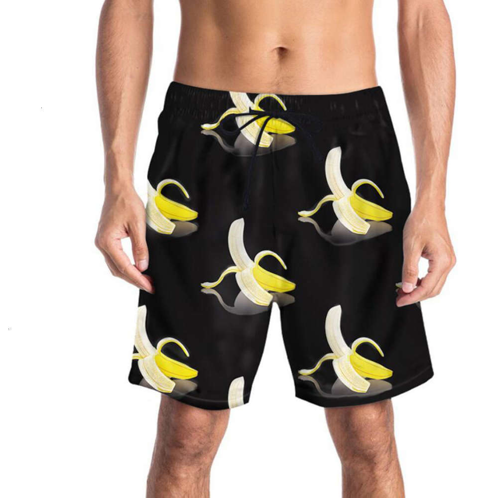 

banana Mens beach shorts summer surf shorts men swimming trunks male swimwear shorts quick drying men's beach wear truck 042