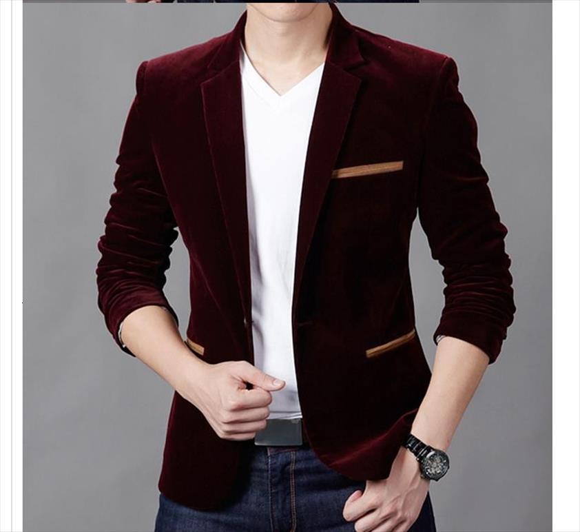 

autumn casual slim corduroy coat mens tracksuit thicker middle aged jacket, Gray