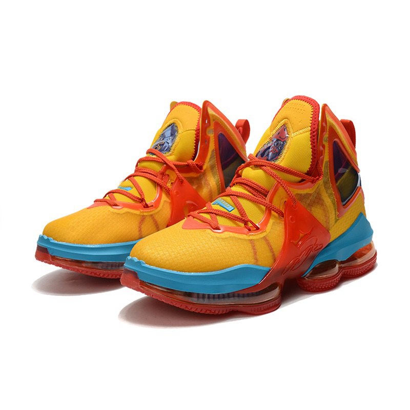 

Womens lebron 19 xix basketball shoes mens youth kids lebrons 19s sneakers Uniform Orange Yellow Space Jam Bred tennis with box size 5 12