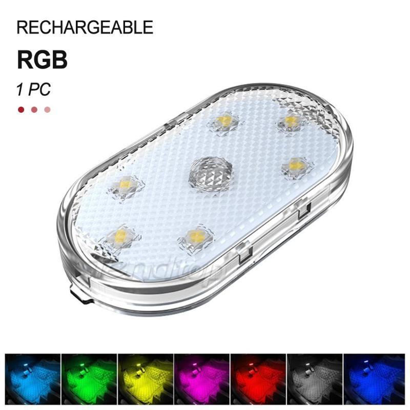 

Emergency Lights 1/2Pcs Car Openning Door Light USB Charging Wireless LED Welcome Safe Anti-collision Signal Lamp Accessories