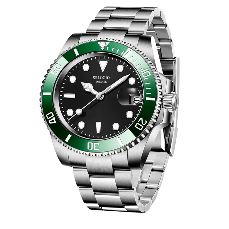 

Fashion Mens Watch Fully Automatic Mechanical Watches 40mm Stainless Steel Strap Waterproof Design Classic Wristwatch Gift Wristwatches Montre De Luxe, Customize