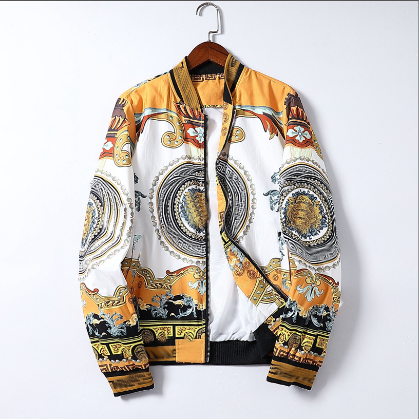 

6666 fashion Mens Designer Jacket Striped Slim Print Pocket Wind Casual Baseball Men's women t-shirt Jackets Zipper Hoodies Coats Size M-3XL