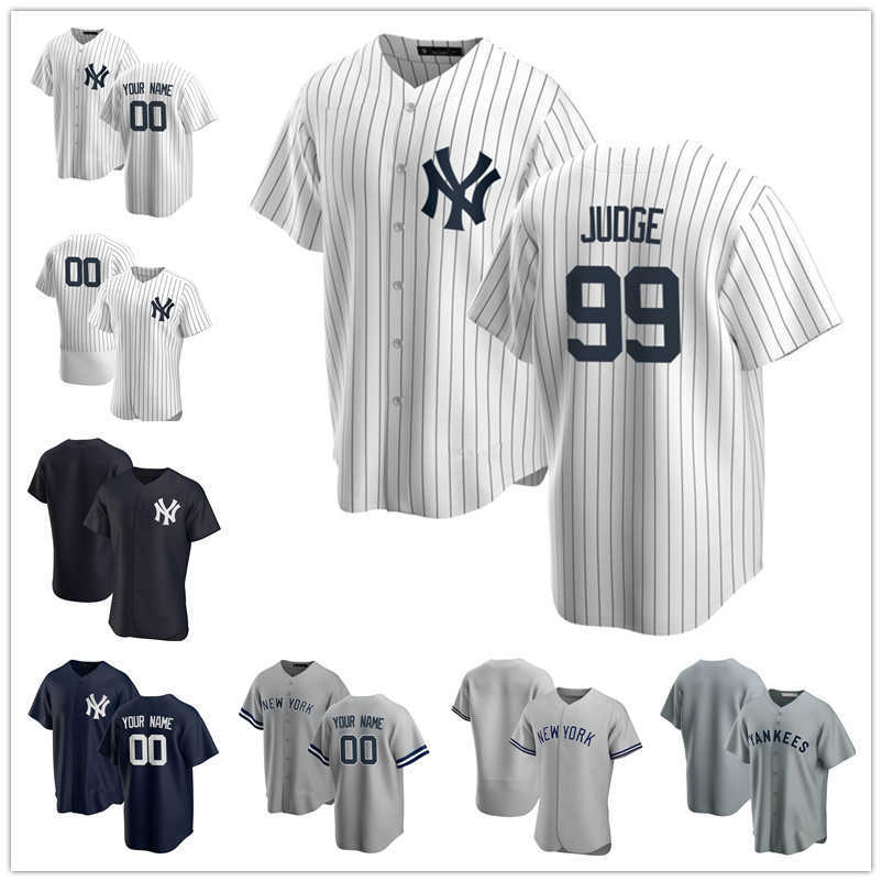 

Custom Jersey New York''Yankees''Mens women Youth 2 Derek Jeter 26 DJ LeMahieu 45 Gerrit Cole 99 Aaron Judge Baseball Jerseys, Blue;black