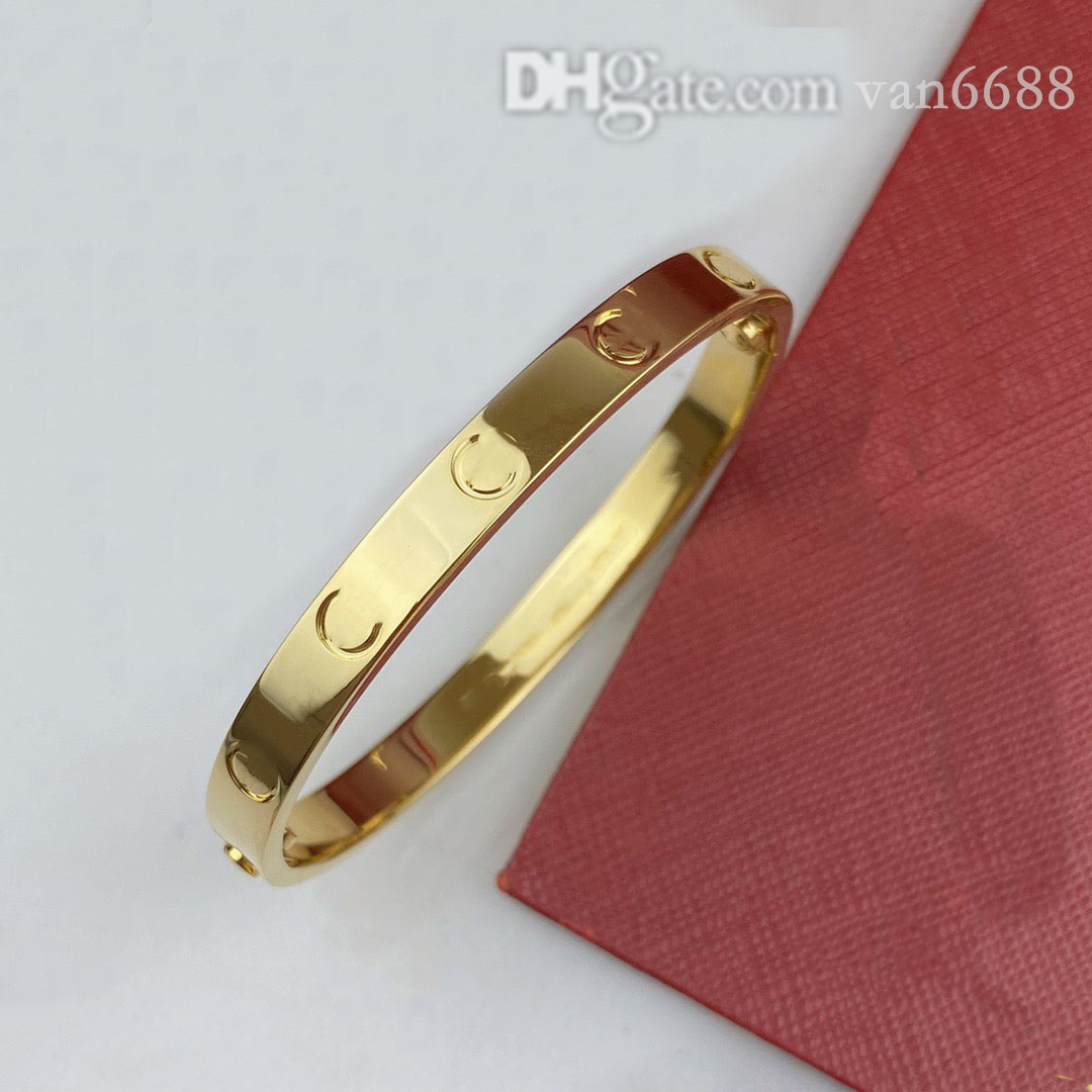 

Designer women carti Bracelet Jewelry Bangles cleef Screw Party Bangle Wedding Couple van Gift Bracelets Loves Fashion Luxury with red box dfhdfgdf