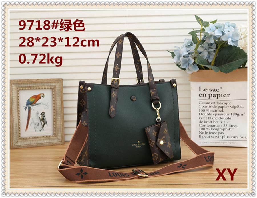 

LOUIS LV Fashion Crossbody Shoulder HandBag Women Purse Messenger Bags Wallet Tote Clutch Bag travel LV Louis YSL&#1 QVR, Black