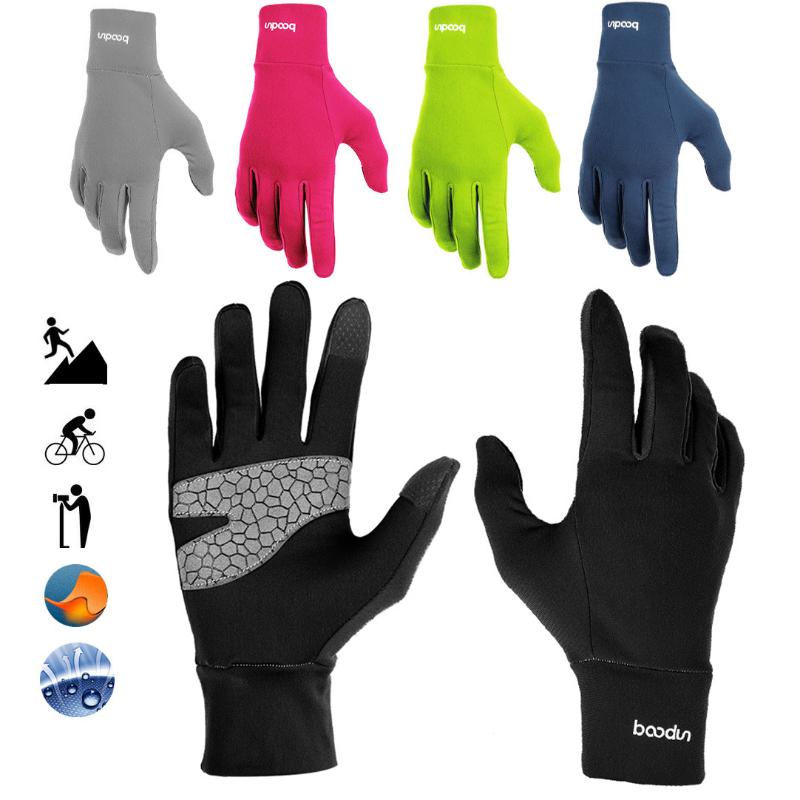 

Sports Gloves BOODUN Winter Warm Full Finger Touch Screen For Outdoor Sport Motorcycle Climbing Riding, Black