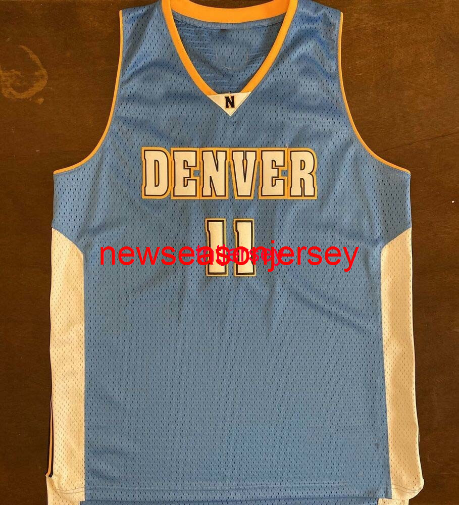 

100% Stitched Vintage Chris Andersen Basketball Jersey Mens Women Youth Custom Number name Jerseys XS-6XL, Blue
