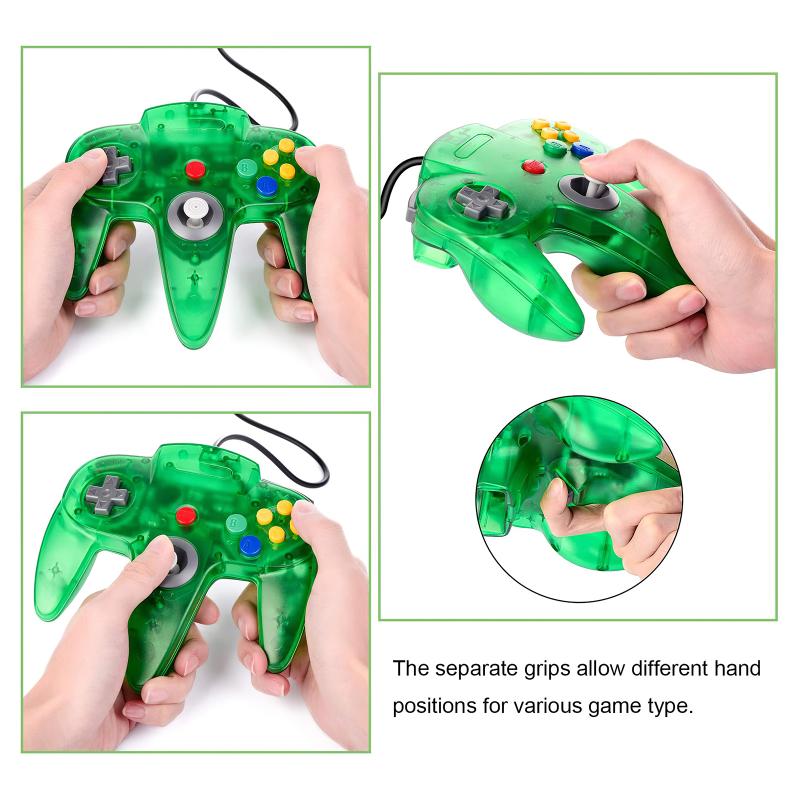 

Wired Gamepad Controller Joystick For Classic Original 64 Console Games Multi Directional Pad Game Handle Controllers & Joysticks