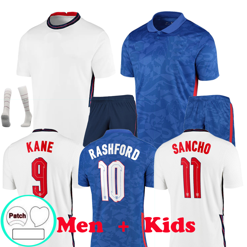 

Fashion T-Shirts ENGLAND soccer jersey 2022 KANE STERLING RASHFORD SANCHO HENDERSON BARKLEY MAGUIRE 20 22 national football shirts men + kid, White;black