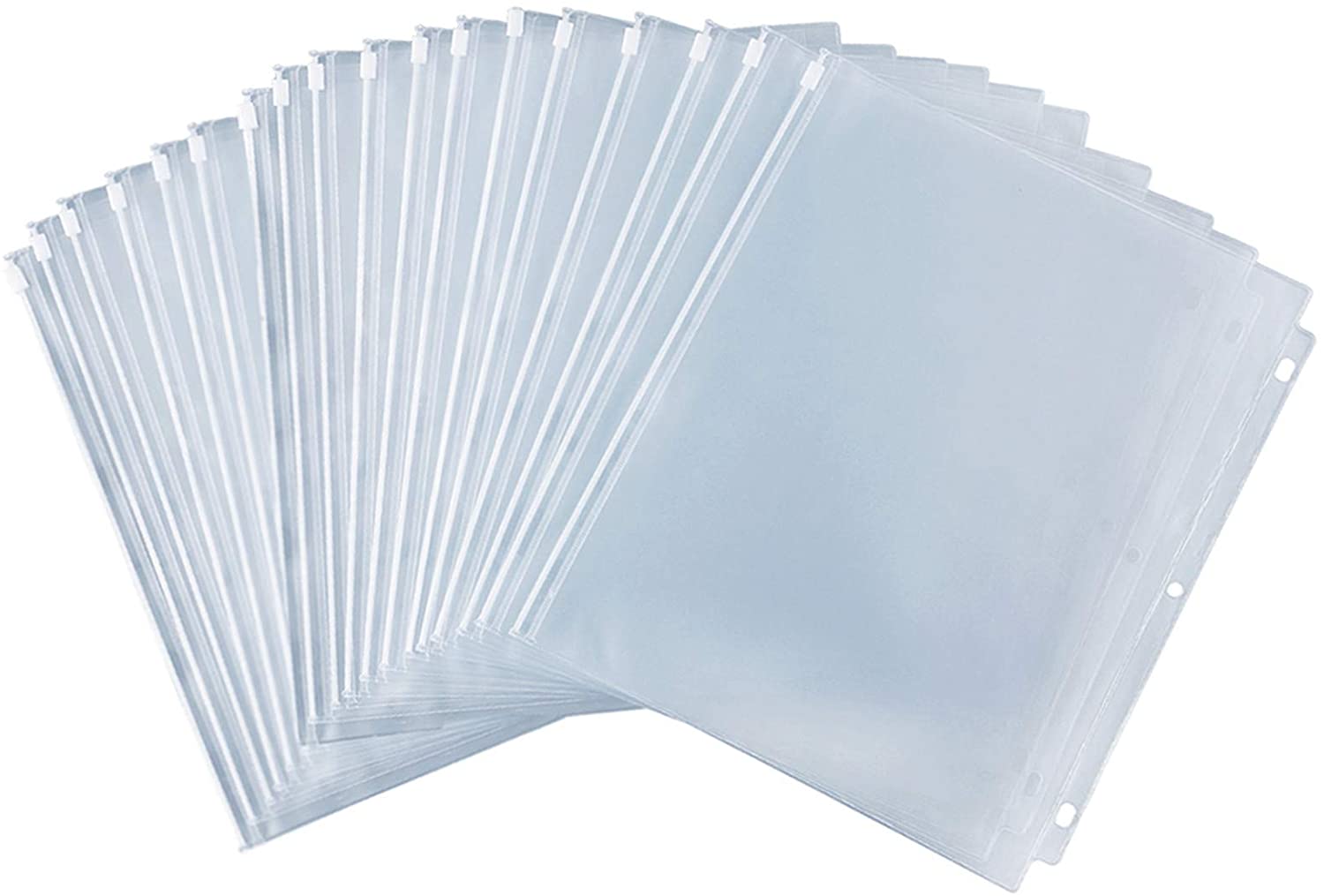 

A5 A6 A7 Binder Inserts Loose-Leaf Notebook Waterproof Zipper Bags Kids Learning Storage Bag School Office Supplies