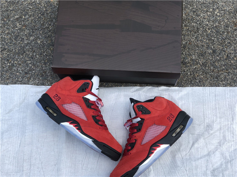 

New Men Women With Box 5s Basketball Shoes 5 Red Athletic Shoes High Quality Sports Outdoors Sneakers