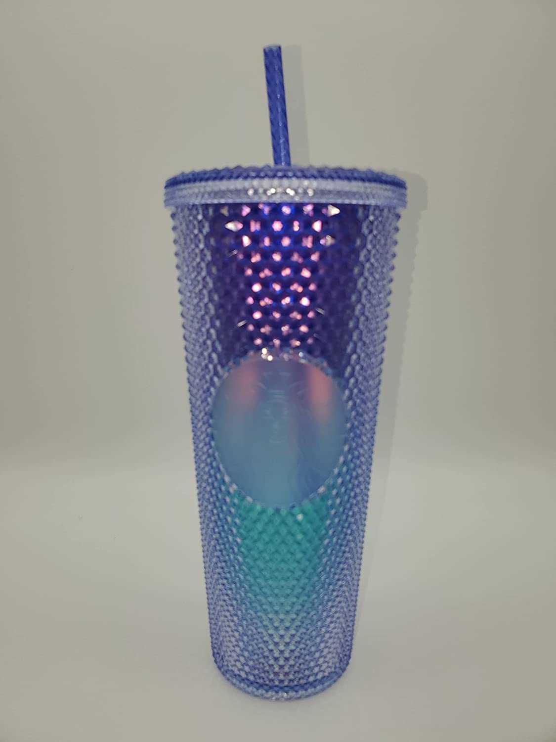 Starbucks Studded Blue Ombre 24oz Plastic Cold Cup 202184KS-image-749178900