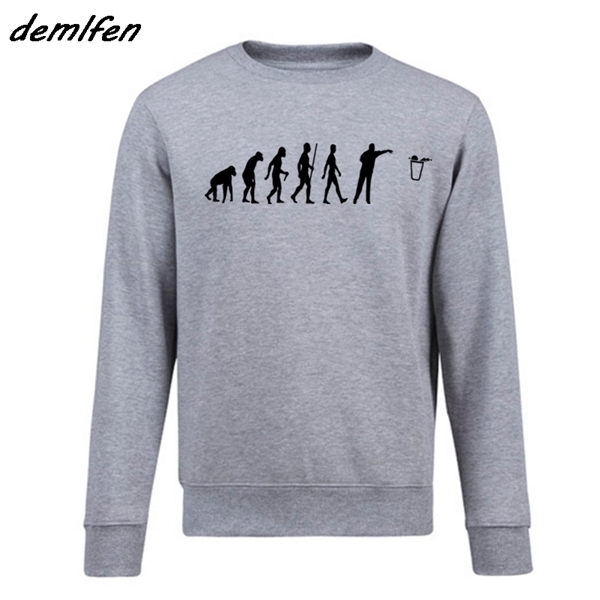 

New Fleece hoodies Evolution Bier Pong Hoodie Bierpong Beer Beerpong Party Alkohol Fashion Sweatshirt Coat Tops C0413, Black