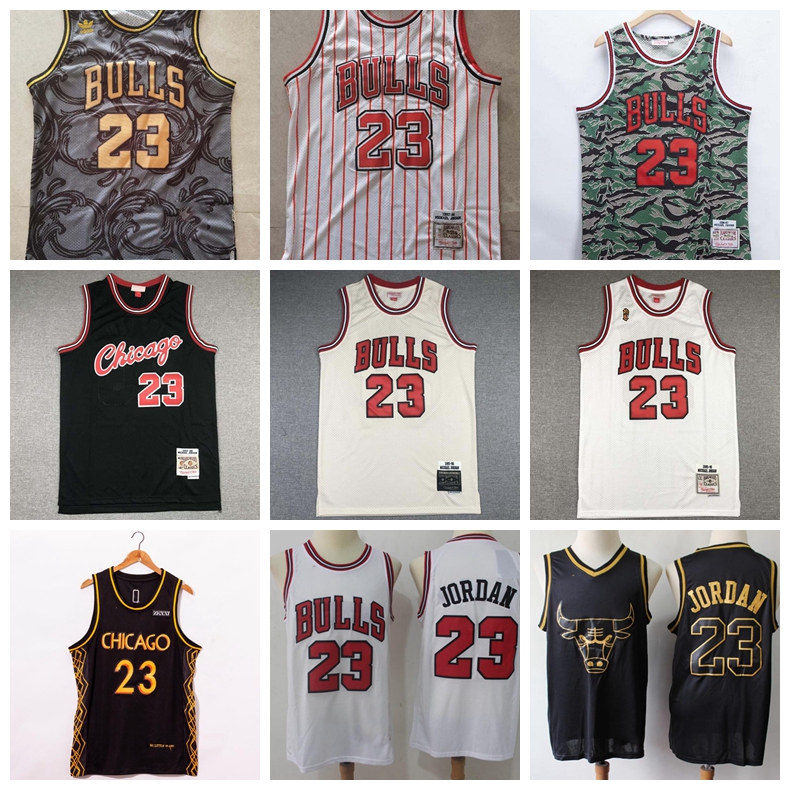 

basketball jersey Men Chicago Bulls Michael Jordon embroider jerseys, Black;red