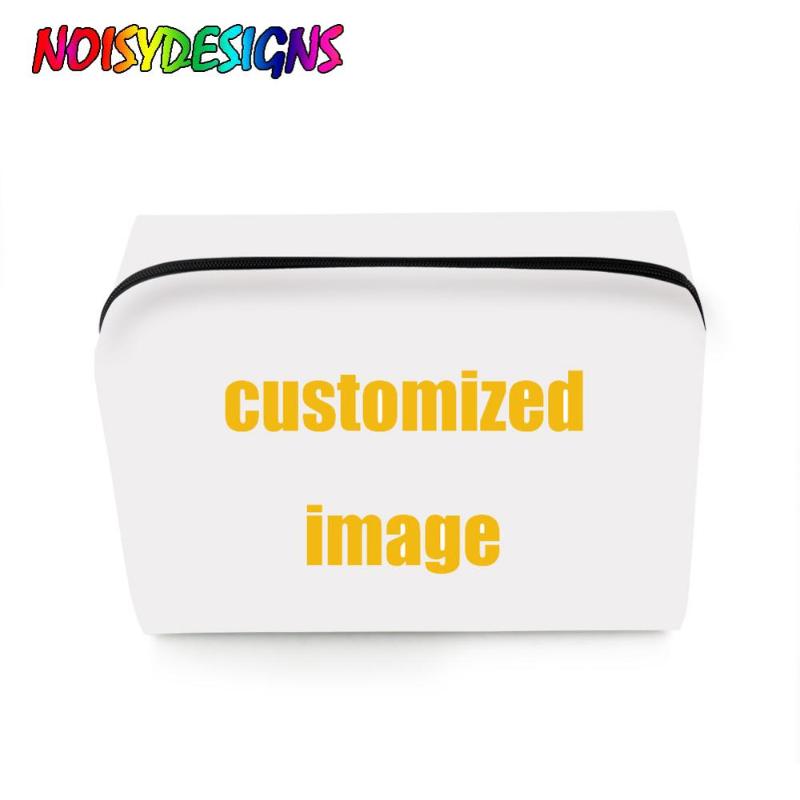 

Custom Your /Po/Picture/Image Print Woman Cosmetic Cases Fashion Large Make Up Case Makeup Bag Drop Bags