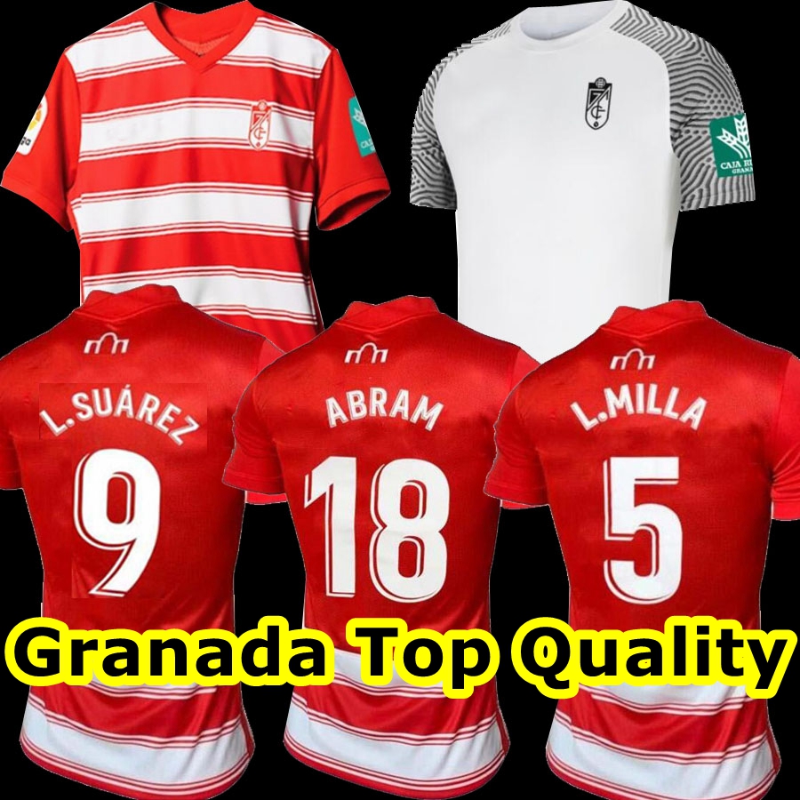 

21 22 Granada CF soccer jerseys MOLINA soro Germán L. Suárez BACCA Rochina ABRAM A.PUERTAS 2021 2022 DOMINGOS D. D.MACHIS AZEEZ ARIAS home away third Football shirts, 21/22 away man