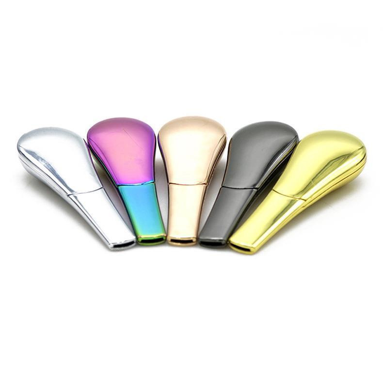 

Removable ferromagnetic metal spoon gift box soup pipe portable cigarette holder