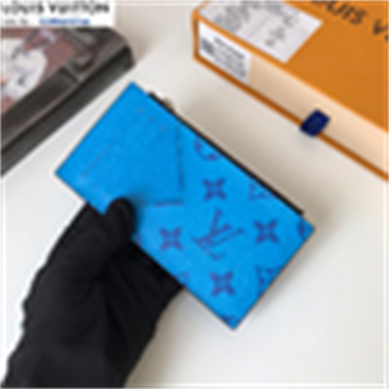 

women key m64038 blue zipper card holder brand real leather long wallets chain wallet pouches designer card holders phone luxury cases purse, Red;black