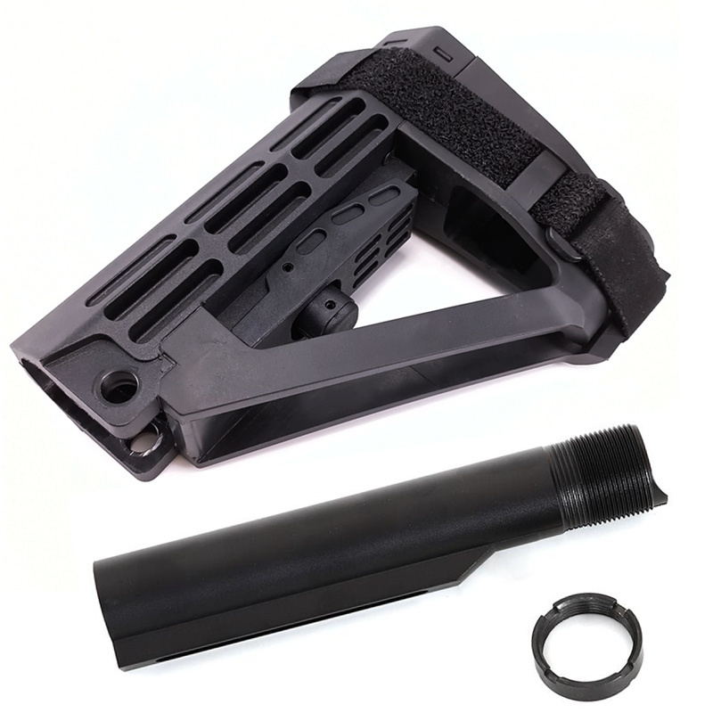 

SBA4Stock for toy rifle tactical AEG/GBB M4 Semi/Full Auto Electric Rifles Mil AR Buffer tube stock