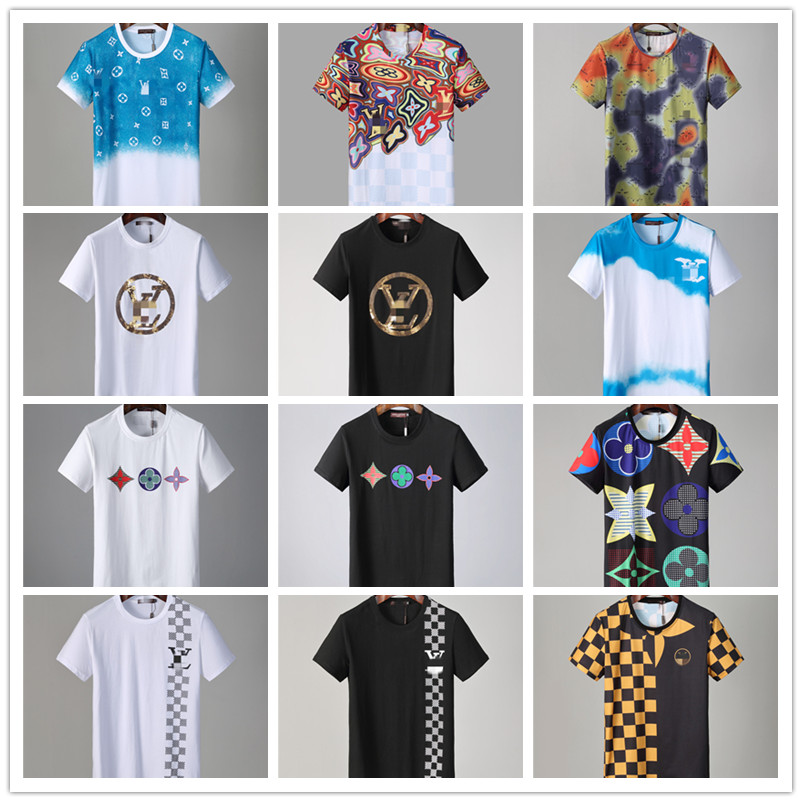 

iduzi Designers Mens Womens T Shirts for Man Paris Fashion T-shirt emboss letter men clothes Top Quality Tees Street Short Sleeve luxurys Ts, White;black