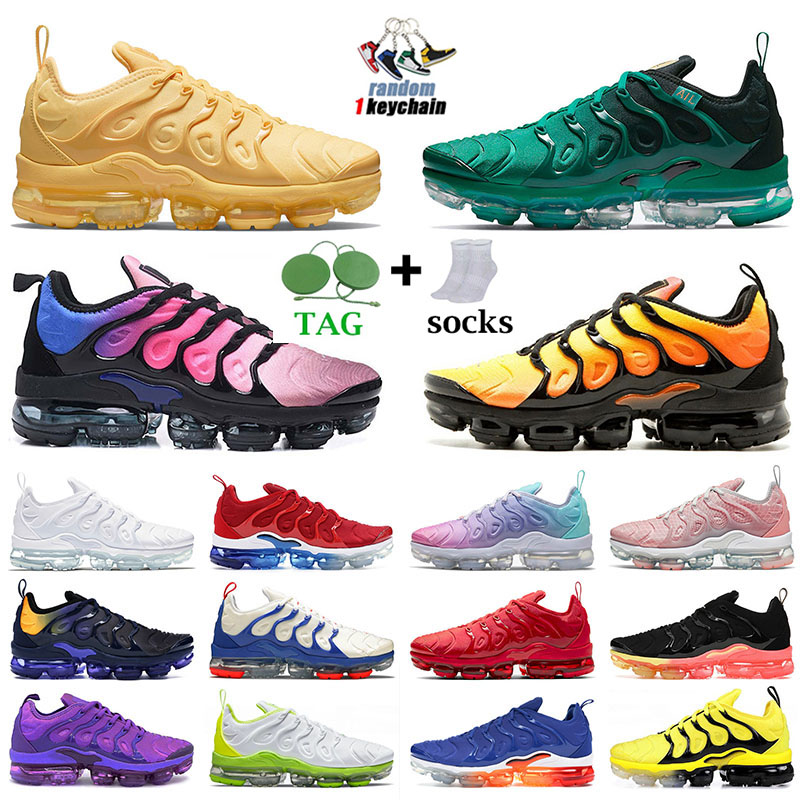 

Vapourmax Plus tn men women Running Shoes Top Quality Vapour Green Bubblegum University Gold Black Anthracite White Red Off Sports Trainers White Sneakers 36-47, 36-40 pastel