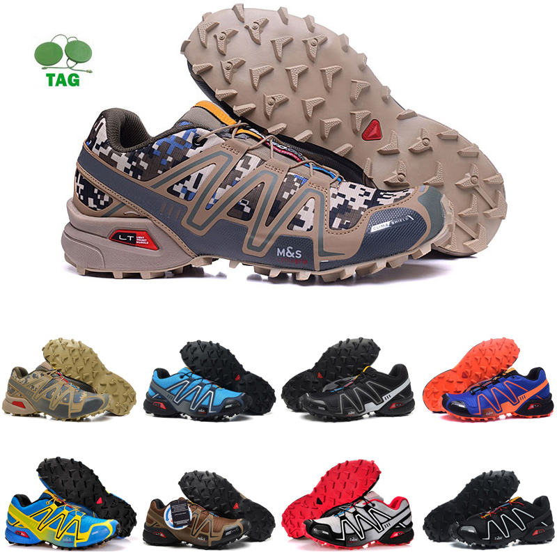 

classic speed cross 3 outdoor mens running shoes SpeedCross runner Jogging III #65 Black Green Red Navy Blue Men Trainers Sports Sneakers chaussures zapatos, Color #28