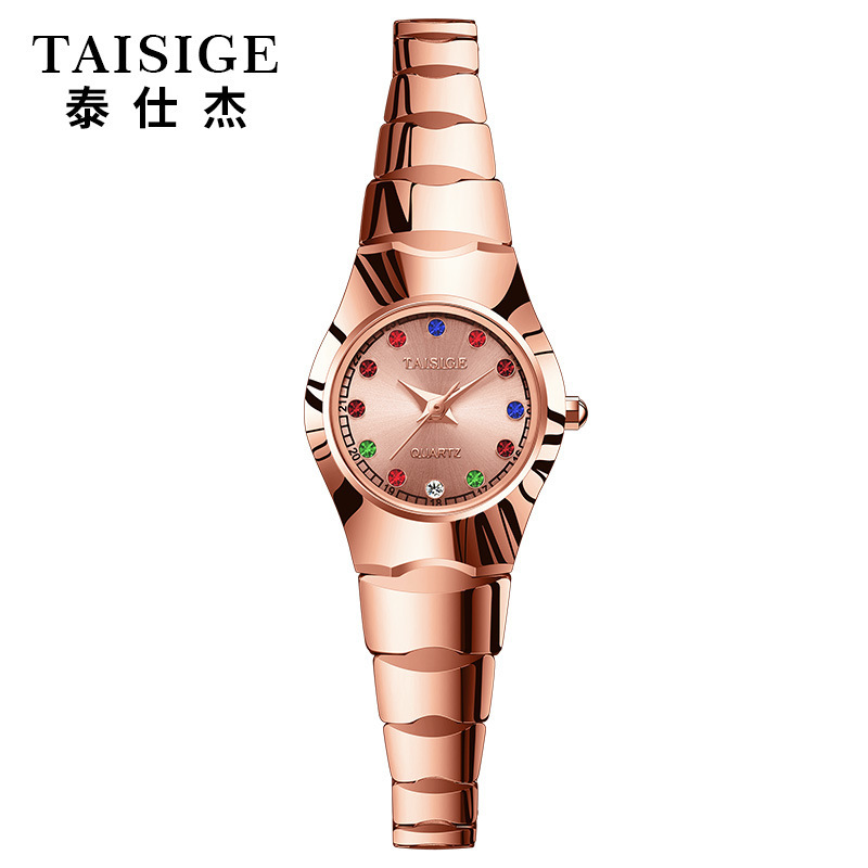 

New Style Business Men's Watch Stainless Steel Bezel Beautiful Men's and Women's High-end Party Fashion Trendy