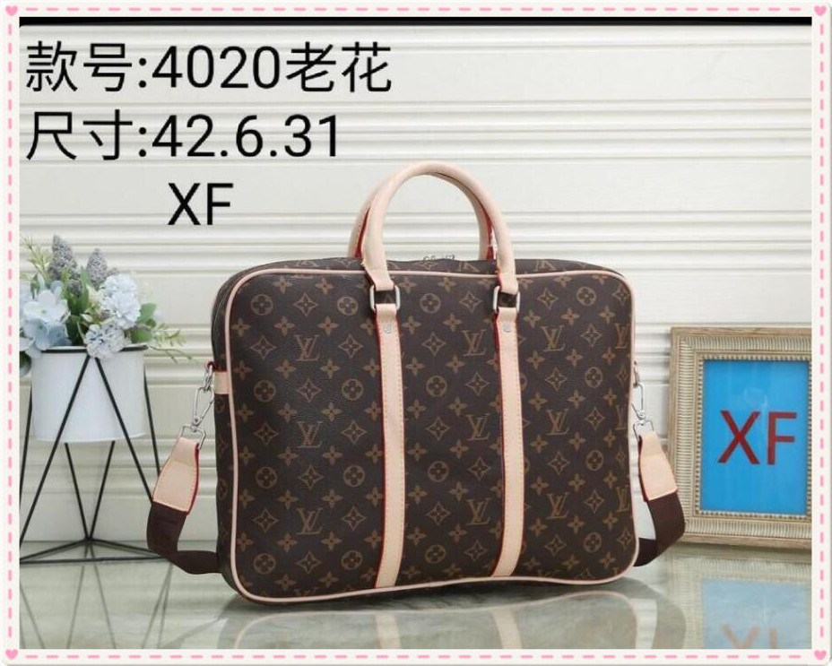 

09 LV LOUIS 1 VITTON DISTRICT Tote Handbag Men Crossbody leather Messenger Shoulder Bag Hobo Belt Bags purse