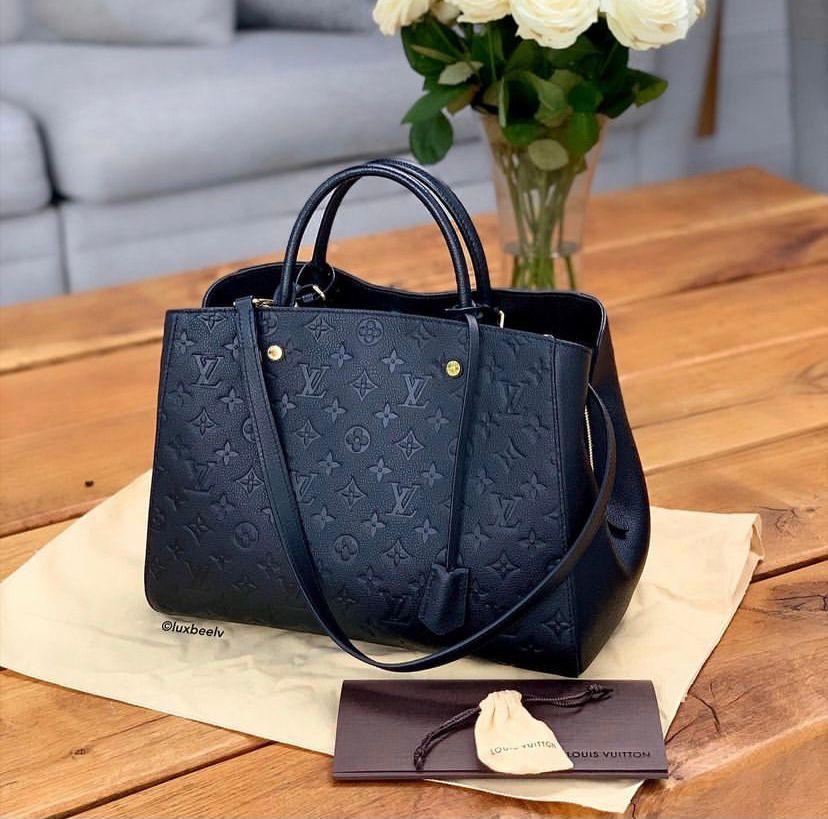 

MONTAIGNE BB Handbags LV LOUIS 1 VITTON Leather Handbags MICHAEL Shoulder Bags Designer Crossbody Bag Tote Lady Purse, Red;black